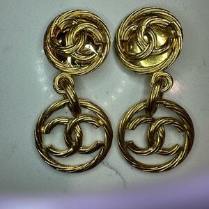 Vintage Chanel Clip Earrings